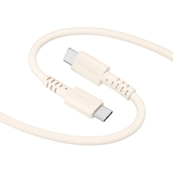 しなやかで絡まない 240W対応 USB-C to USB-C シリコンケーブル OWLTECH(オウルテック)