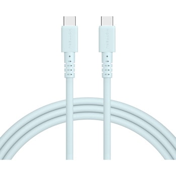 しなやかで絡まない 240W対応 USB-C to USB-C シリコンケーブル OWLTECH(オウルテック)