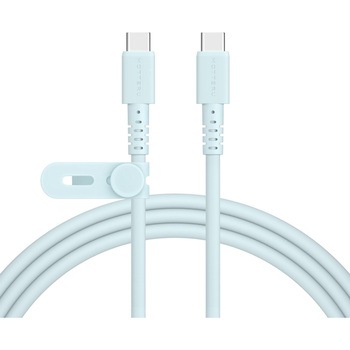 しなやかで絡まない 240W対応 USB-C to USB-C シリコンケーブル OWLTECH(オウルテック)