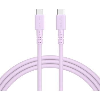 しなやかで絡まない 240W対応 USB-C to USB-C シリコンケーブル OWLTECH(オウルテック)
