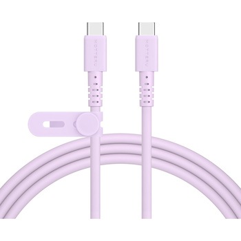 しなやかで絡まない 240W対応 USB-C to USB-C シリコンケーブル OWLTECH(オウルテック)