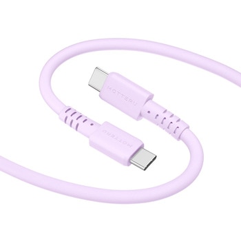 しなやかで絡まない 240W対応 USB-C to USB-C シリコンケーブル OWLTECH(オウルテック)