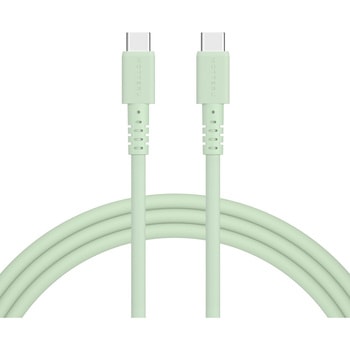 しなやかで絡まない 240W対応 USB-C to USB-C シリコンケーブル OWLTECH(オウルテック)