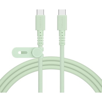 しなやかで絡まない 240W対応 USB-C to USB-C シリコンケーブル OWLTECH(オウルテック)