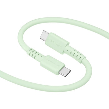 しなやかで絡まない 240W対応 USB-C to USB-C シリコンケーブル OWLTECH(オウルテック)