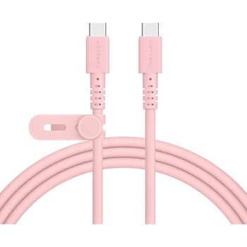 しなやかで絡まない 240W対応 USB-C to USB-C シリコンケーブル OWLTECH(オウルテック)