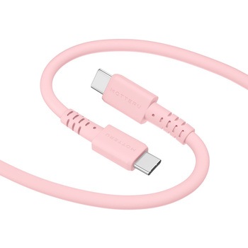 しなやかで絡まない 240W対応 USB-C to USB-C シリコンケーブル OWLTECH(オウルテック)
