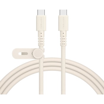 しなやかで絡まない 240W対応 USB-C to USB-C シリコンケーブル OWLTECH(オウルテック)