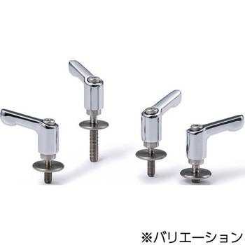 ミニクランプレバー 平座金組み込みタイプ(おねじ・ステンレス製) LDCMS‐LW‐CR NBK(鍋屋バイテック会社)