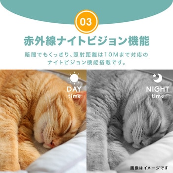 屋内外対応 防犯・見守りネットワークカメラ Newseed