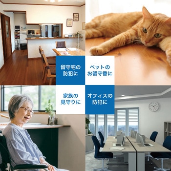 屋内外対応 防犯・見守りネットワークカメラ Newseed