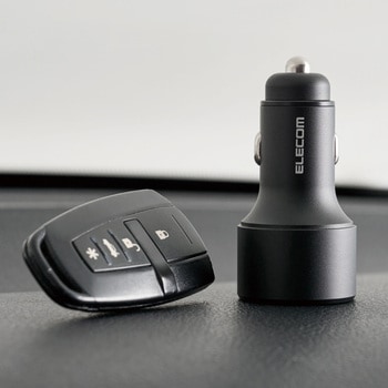 シガーソケット カーチャージャー 最大合計出力40W 2ポート USB C×2 PD20W 車 充電器 エレコム