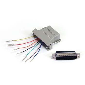 DB25 - RJ45 モジュラーアダプター/オス・メス/ D-sub25ピン イーサネット接続 StarTech.com