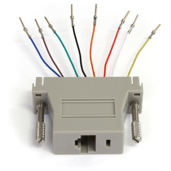 DB25 - RJ45 モジュラーアダプター/オス・メス/ D-sub25ピン イーサネット接続 - StarTech.com