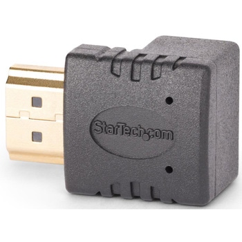 HDMI 2.0アダプター/L型上向き/オス-メス/4K60Hz/High Speed HDMI/HDR10/7.1ch 32chオーディオ/L字型 方向変換 コネクター StarTech.com