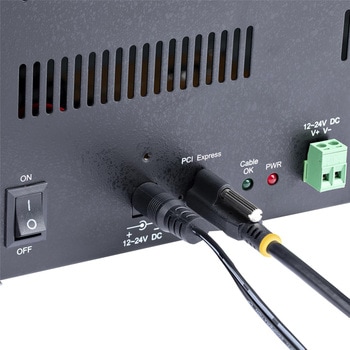 PCI Express外付け拡張ボックス/4スロット PCIe x1/PCIe 2.0 x2 USB-C (10Gbps)ホストカード/デスクトップPC サーバー用 PCIeスロット 増設 ケース StarTech.com