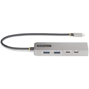 USB-Cハブ/3ポート/2x USB-A + 1x USB-C/USB 3.2 Gen 2 10Gbps/100W Power Deliveryパススルー/2.5Gbps 有線LAN/PD対応 高速転送 充電 軽量モデル StarTech.com