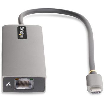 USB-Cハブ/3ポート/2x USB-A + 1x USB-C/USB 3.2 Gen 2 10Gbps/100W Power Deliveryパススルー/2.5Gbps 有線LAN/PD対応 高速転送 充電 軽量モデル StarTech.com