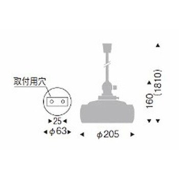 和風照明 ペンダントライト 器具本体 ENDO(遠藤照明)