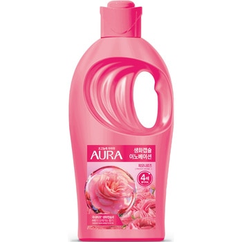 香りサフロン柔軟剤 AURA生花カプセル トイレタリージャパンインク