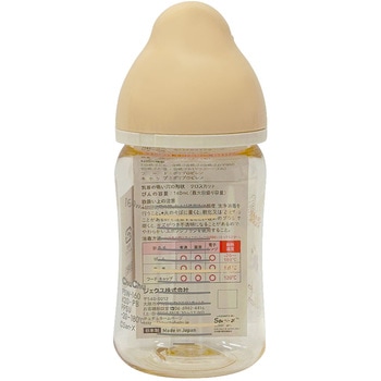 チュチュ マルチフィット広口タイプ プラスチック製ほ乳びん(リラックマ) ジェクス