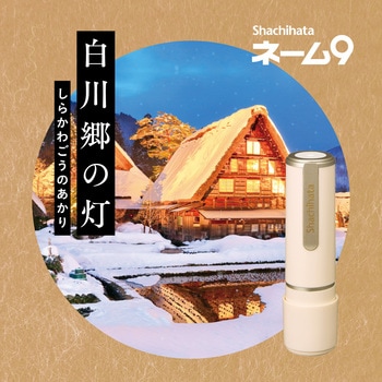 ネーム9  創業100周年記念カラー メールオーダー式 シヤチハタ