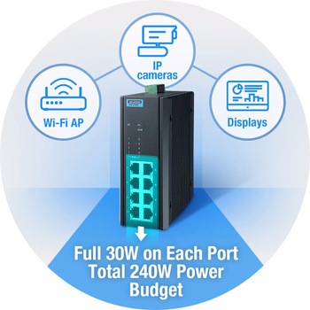 非管理型・産業用PoEスイッチ Advantech(アドバンテック)