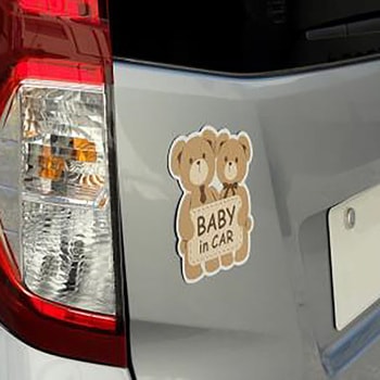 カー用品 セーフティーサイン マグネット 向島自動車用品製作所
