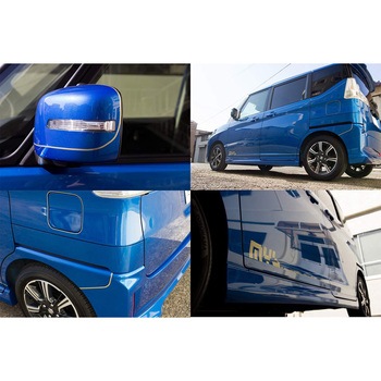 カー用品 カジュアルテープ 幅10mm×6m巻 向島自動車用品製作所
