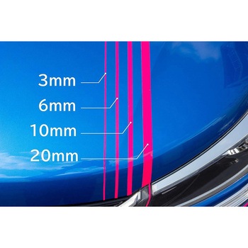 カー用品 蛍光テープ 幅10mm×2m巻 向島自動車用品製作所
