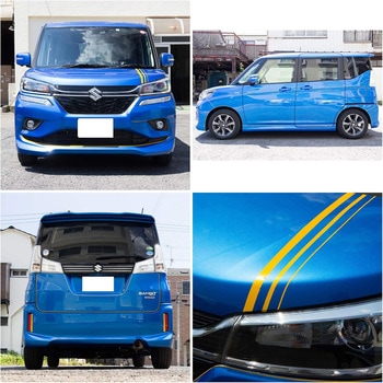 カー用品 反射テープ 幅3mm×8m巻 向島自動車用品製作所