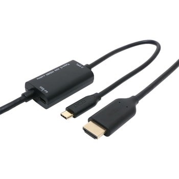 USD-PFH15/BK USB PD対応 USB Type-C - HDMI変換ケーブル 1個 MCO