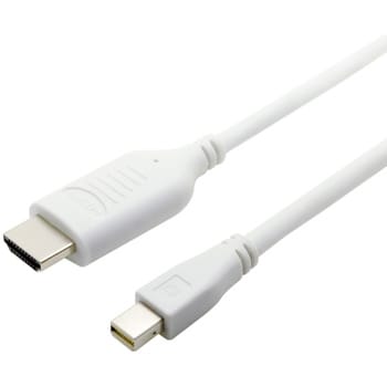 HDC-MD20/WH HDMI-MiniDisplayPortケーブル 2m 白 ミヨシ 最大解像度