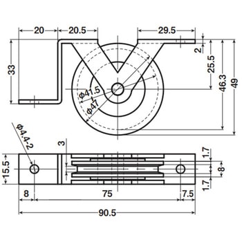 公団・公社用戸車・枠付 - ヨコヅナ