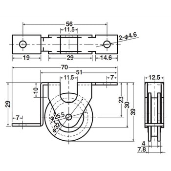 公団・公社用戸車・枠付 - ヨコヅナ