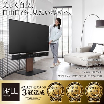 WALL テレビスタンドV5ロータイプ WALL