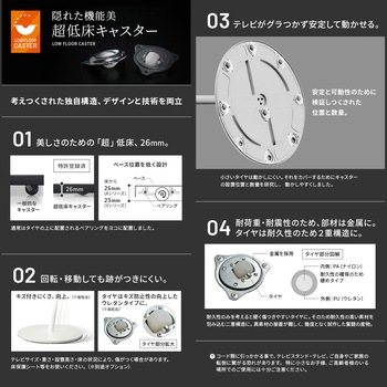 WALL テレビスタンド A2ラージタイプ WALL