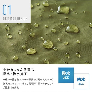 ゆったり防水レインコート アイメディア
