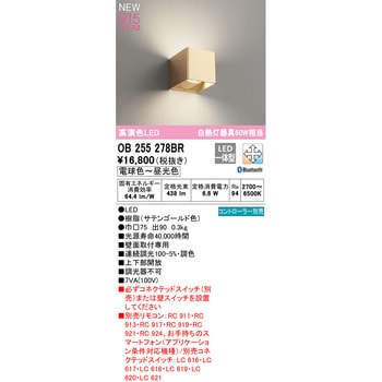 OB255278BR ブラケットライト ODELIC(オーデリック) 電球色