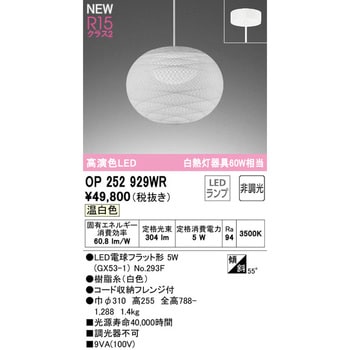 OP252929WR ペンダントライト 1台 オーデリック(ODELIC) 【通販サイト