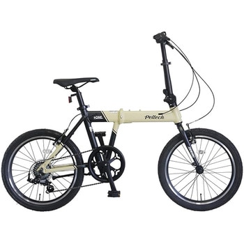 20型外装7段軽量アルミ折り畳み自転車 PELTECH(ペルテック)