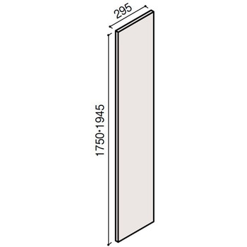 内部ユニットFiTIO 側面棚柱タイプ フロート用エンドパネル 大建工業