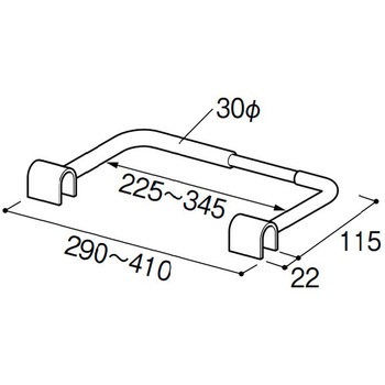 内部ユニットFiTIO 側面棚柱タイプ 長物ストッカー 大建工業