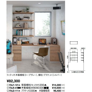 内部ユニットFiTIO 背面棚柱タイプ 個室プランD300 大建工業