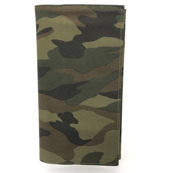 迷彩柄ノートカバー Camo notebook cover 紀寺商事