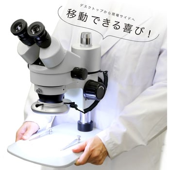 実体顕微鏡用2重巻き＜垂直照明付き＞LED照明装置