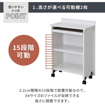 薄型ラック キャスター付き カウンター下収納 収納棚 サイド 薄型ラック キャスター付き カウンター下収納 収納棚 サイド