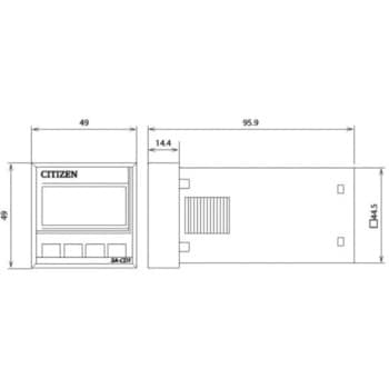 SAシリーズ 表示器 シチズンファインデバイス