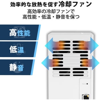 QNAP NAS TS-233 ミドル 2/4/6/8/12/20TB 3年保証 QNAP WindowsNAS