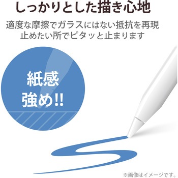 iPad Pro 12.9インチ 第 6 /5 / 4 / 3 世代 用 フィルム ペーパーライク 上質紙 紙のような描き心地 アンチグレア 指紋防止 反射防止 マット エアーレス エレコム